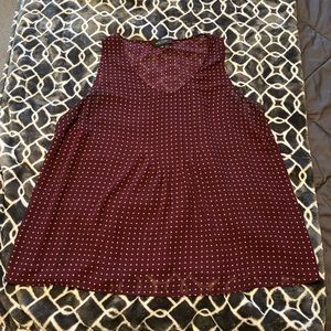 5/$20 Sheer sleeveless shirt